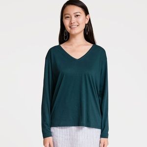 Grana long sleeve v-neck tee